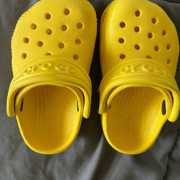 Yellow Baby Crocs - Picture 3 of 4